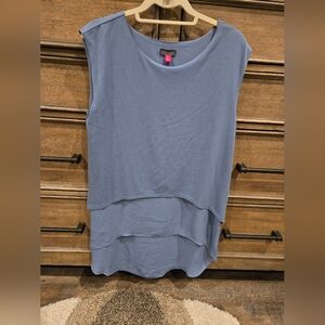 Vince Camuto High Low Layered Top, Medium